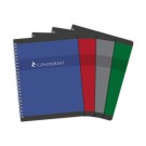 Cahier spirale Conquérant 70g, 17X22, Seyes, 180 pages  - Fiducial