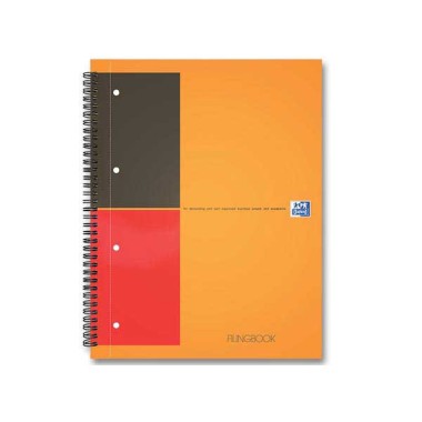 Cahier Filingbook OXFORD InternationalA4 - Ligné 6 mm  - Fiducial
