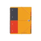 Cahier Organiserbook OXFORD International A4+ - ligné avec chemise  - Fiducial
