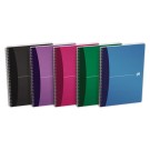 Cahier spirale Oxford Urban A4, 5x5 , 180 pages  - Fiducial