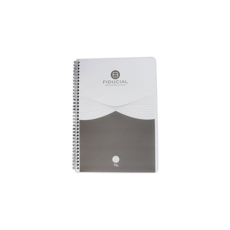 Cahier spirale FIDUCIAL 70g, A4, Seyes, 100 pages  - Fiducial