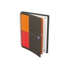 Cahier Meetingbook OXFORD International B5 5x5 160p avec chemise  - Fiducial