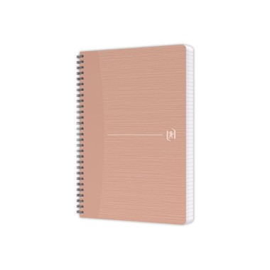 Cahier recyclé à spirales 180 pages 90gr A5 5x5.  - Fiducial