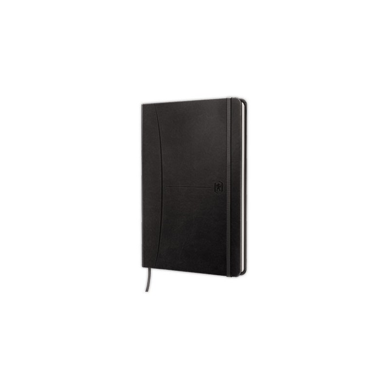Cahier Signature broché A5 160 pages ligné. Noir  - Fiducial
