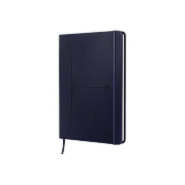 Cahier Signature broché A5 160 pages ligné. Bleu  - Fiducial