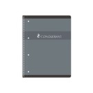 Cahier spirale conquérant 70g, A4+, 160 pages, 5x5  - Fiducial
