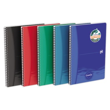 Cahier Oxford Oceanis int A4 180 pages5x5 PP  - Fiducial