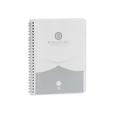 Cahier spirale FIDUCIAL 70g, 17 x22 cm,180 pages, 5x5  - Fiducial