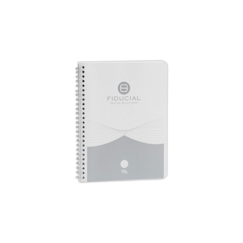 Cahier spirale FIDUCIAL 70g, 17 x22 cm,180 pages, 5x5  - Fiducial