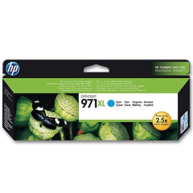 HP 971XL cartouche d'encre cyan CN626AE  - Fiducial