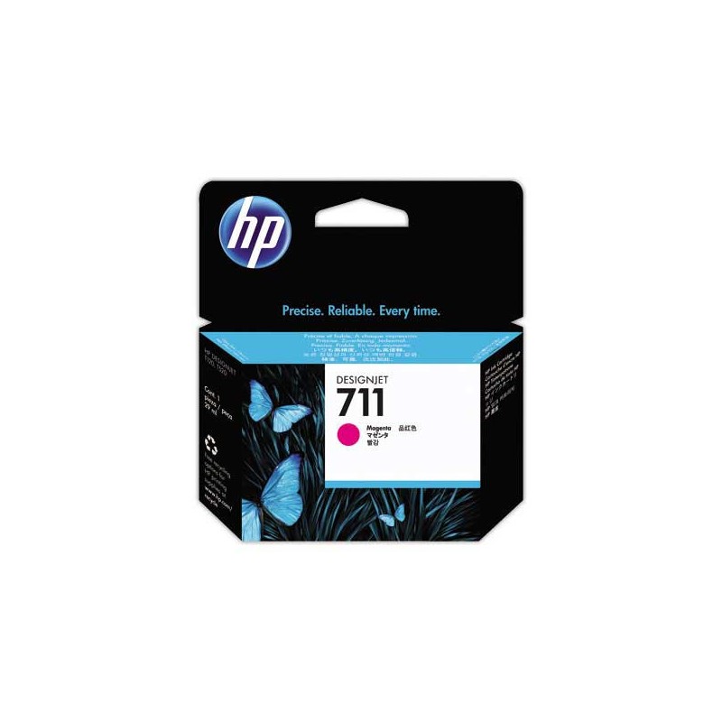 HP 711 cartouche d'encre magenta CZ131A  - Fiducial