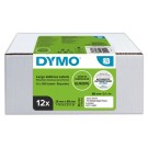 Rouleaux de 260 étiquettes blanches 36x89 mm pour DYMO Label Writer  x12 - Fiducial