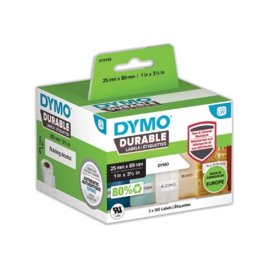 Rouleaux de 350 étiquettes Durable LWidentification 25mm x 89mm  x2 - Fiducial