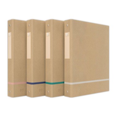 classeurs Touareg 4 anneaux - carte recyclée  x14 - Fiducial
