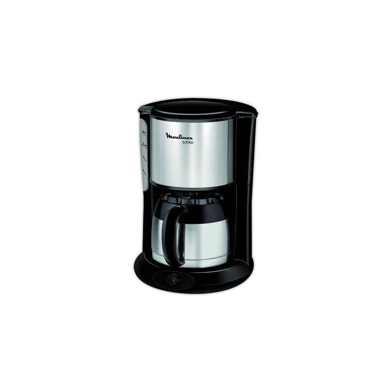 Cafetière isotherme Moulinex noir inox1L  - Fiducial