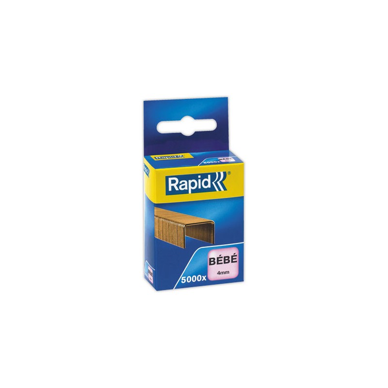 Agrafes RAPID Bébé Ecureuil  x5000 - Fiducial
