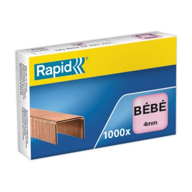 Agrafes RAPID Bébé Ecureuil  x1000 - Fiducial