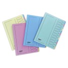 Trieur sans élastique - dos extensiblerenforcé - 12 compartiments  - Fiducial