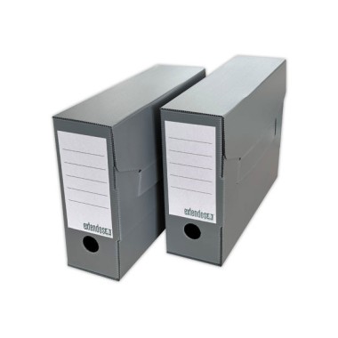 boîtes d'archives polypropylène recyclé  x10 - Fiducial
