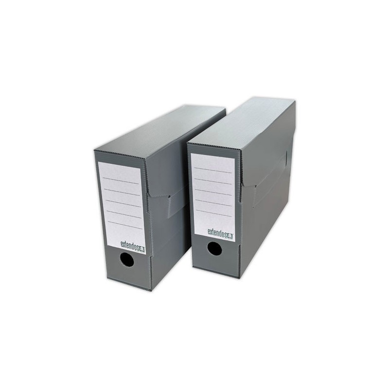 boîtes d'archives polypropylène recyclé  x10 - Fiducial