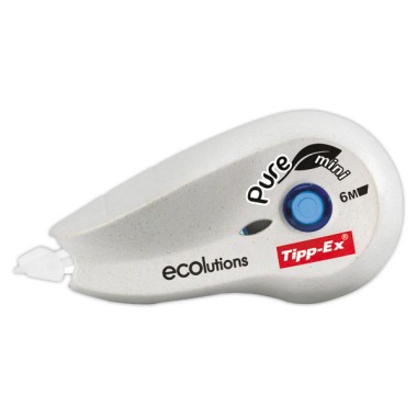 Correcteur TIPP-EX Pure mini tape - Longueur 6m Largeur de bande 5 mm  - Fiducial