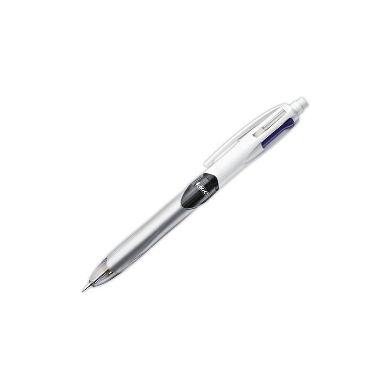 Stylo BIC 3 COULEURS + Porte-Mine HB 0,7 mm  - Fiducial