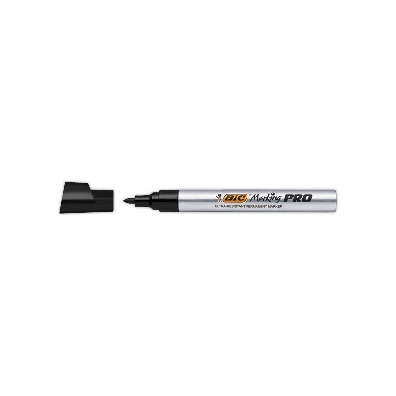 Marqueur permanent MARKING PRO BIC - Pointe ogive  - Fiducial