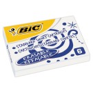 Cartouches courtes Internationales - Encre Bleu effaçable  x24 - Fiducial