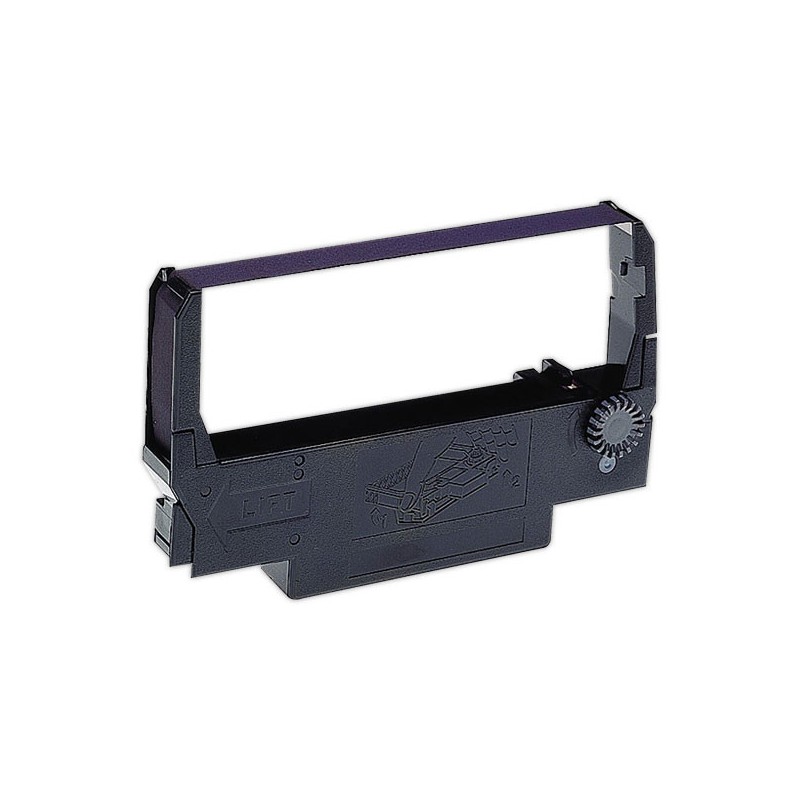 Cassette ARMOR équiv. EPSON S015376 noire / rouge  - Fiducial