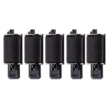Rouleaux encreurs CP16 IR40 IR70 noir  x5 - Fiducial