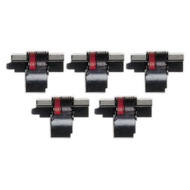 Rouleaux encreurs CP13 IR40T IR42 noirrouge  x5 - Fiducial