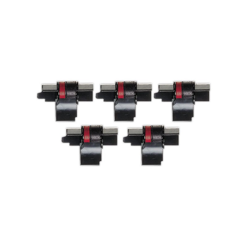 Rouleaux encreurs CP13 IR40T IR42 noirrouge  x5 - Fiducial
