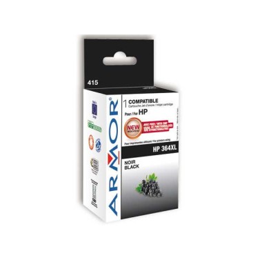 Cartouche d'encre ARMOR noire compatible HP 364XL  - Fiducial