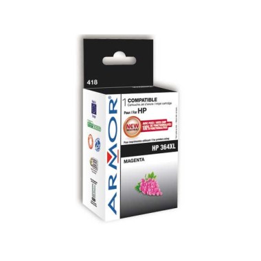 Cartouche d'encre ARMOR magenta compatible HP 364XL  - Fiducial