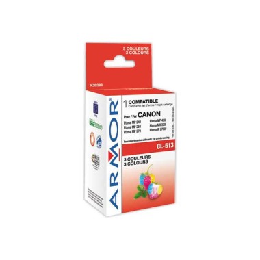 Cartouche CANON CL513 3 couleurs compatible Armor  - Fiducial
