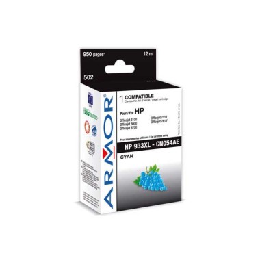 Cartouche d'encre ARMOR cyan compatibleHP 933XL  - Fiducial