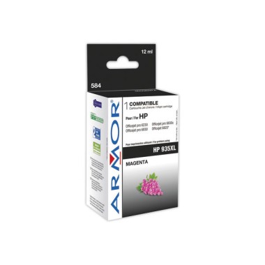 Cartouche d'encre ARMOR magenta compatible HP 935XL  - Fiducial