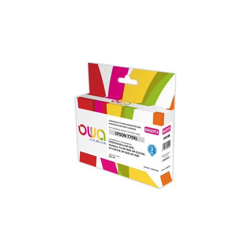 Cartouche EPSON T7903 magenta Armor  - Fiducial