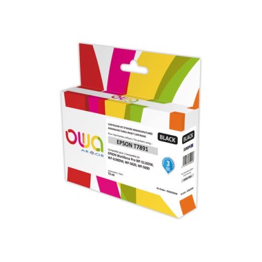 Cartouche EPSON T7891 noir Armor  - Fiducial