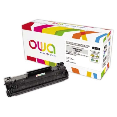 Toner ARMOR noir compatible HP 36A  - Fiducial