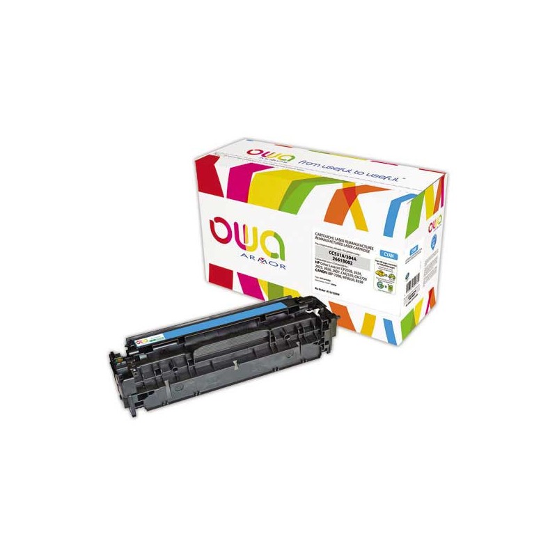 Toner ARMOR cyan compatible HP 304A  - Fiducial