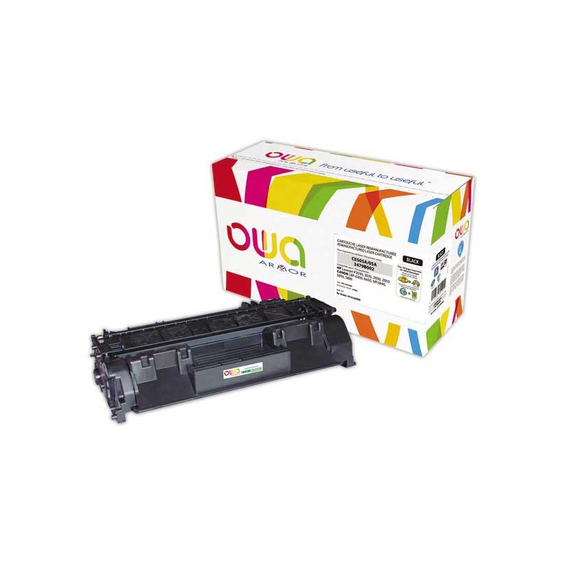 Toner ARMOR noir compatible HP 05A  - Fiducial