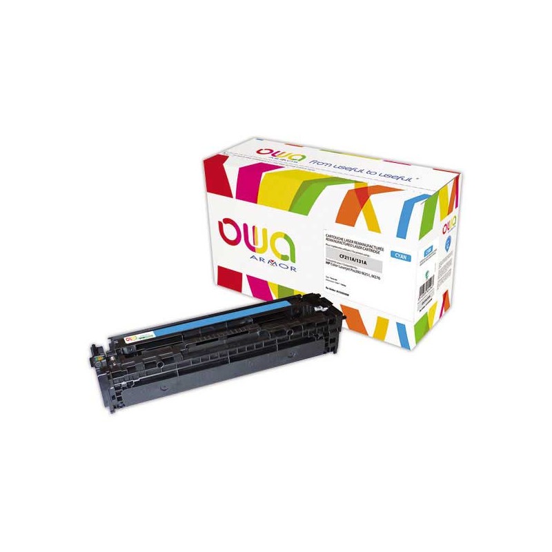 Toner ARMOR cyan compatible HP131A CF211A  - Fiducial