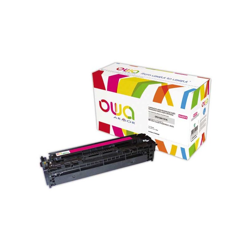Toner ARMOR magenta compatible HP131A CF213A  - Fiducial