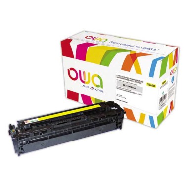 Toner ARMOR jaune compatible HP131A CF212A  - Fiducial