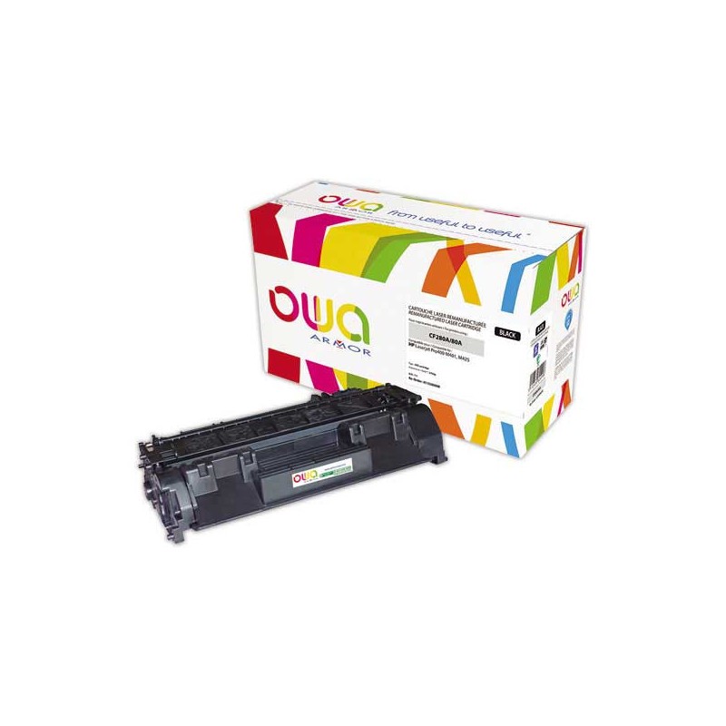 Toner ARMOR noir compatible HP 80A  - Fiducial