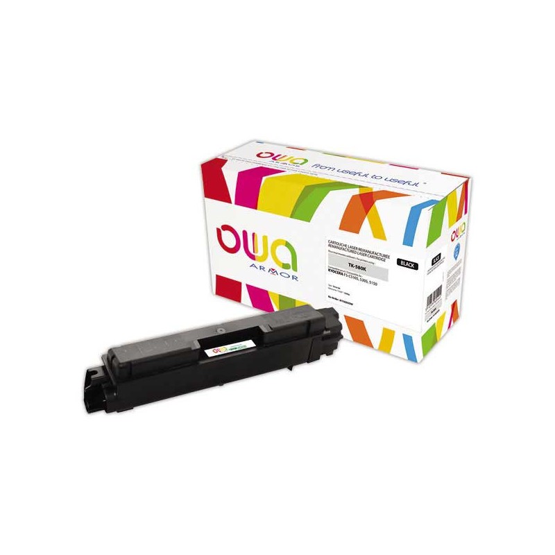 Toner ARMOR équiv. KYOCERA TK580 noir  - Fiducial