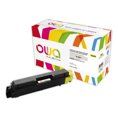 Toner ARMOR équiv. KYOCERA TK580Y jaune  - Fiducial
