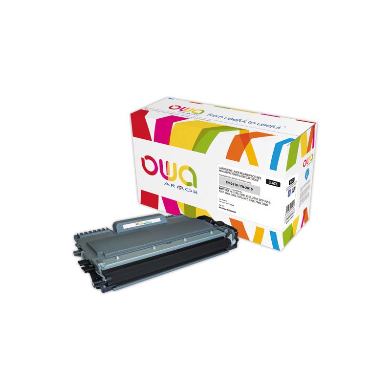 Toner ARMOR équiv. BROTHER TN2010 / TN2210 noir  - Fiducial