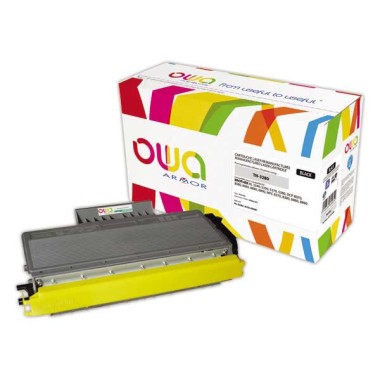 Toner BROTHER TN3280 noir compatible ARMOR  - Fiducial